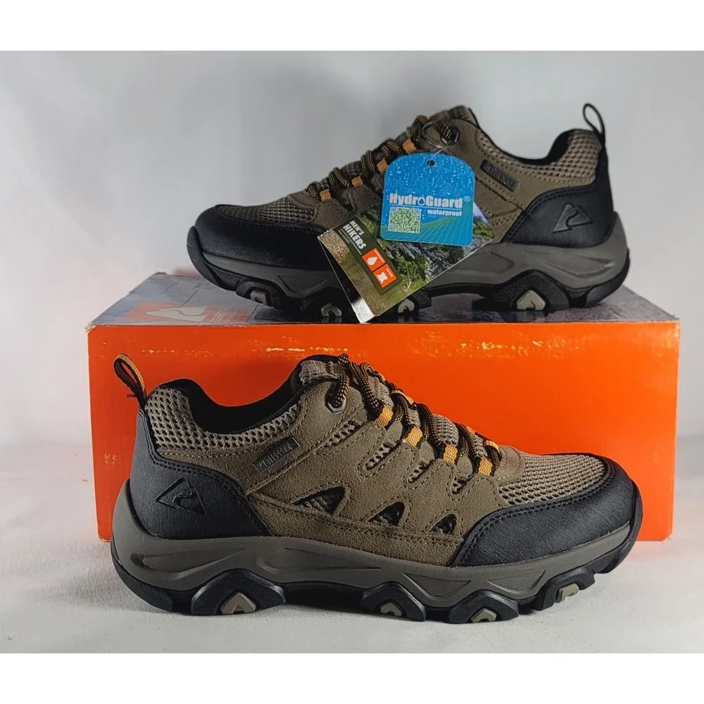 Ozark Trail Taupe Waterproof Lightweight Hiking Shoes Men's Size 7 NEW IN‎ BOX
